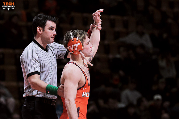2016.01.29. Wrestling. WVU at VT