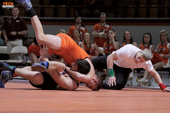 2016.01.29. Wrestling. WVU at VT