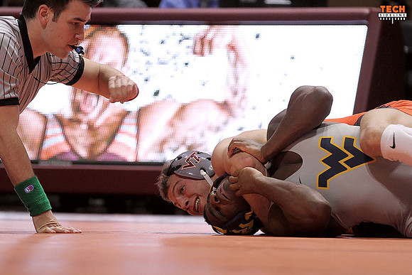 2016.01.29. Wrestling. WVU at VT
