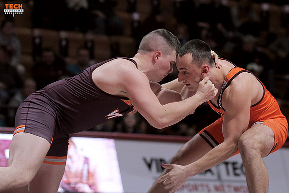 2016.01.29. Wrestling. WVU at VT
