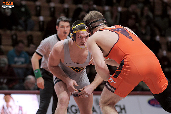 2016.01.29. Wrestling. WVU at VT