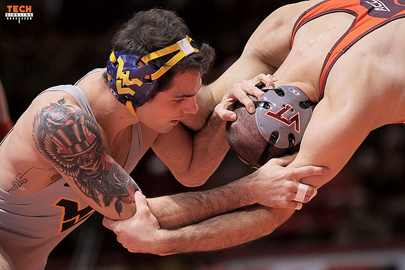 2016.01.29. Wrestling. WVU at VT