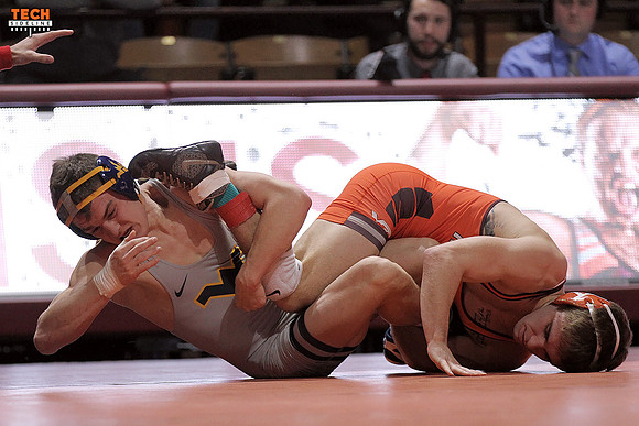 2016.01.29. Wrestling. WVU at VT