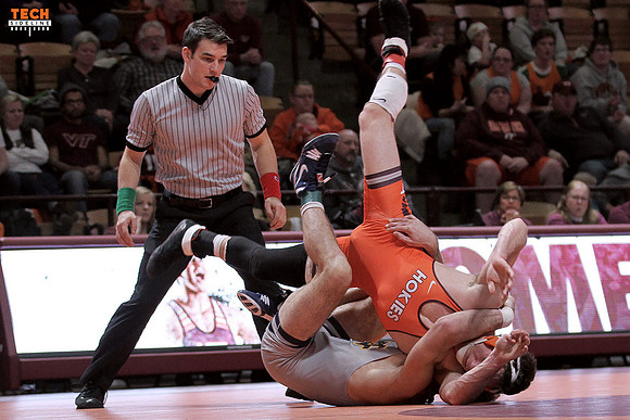 2016.01.29. Wrestling. WVU at VT