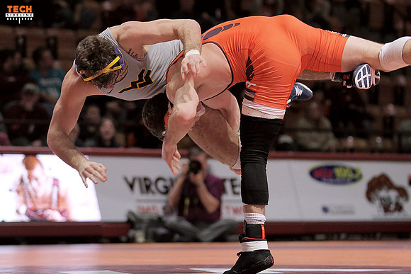 2016.01.29. Wrestling. WVU at VT