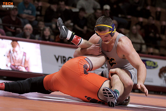 2016.01.29. Wrestling. WVU at VT