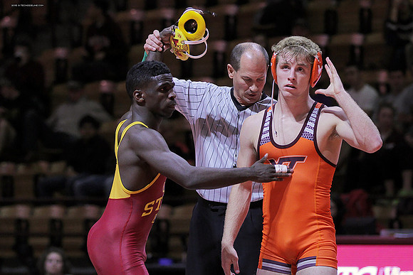 2015.11.07. Wrestling. ISU at VT