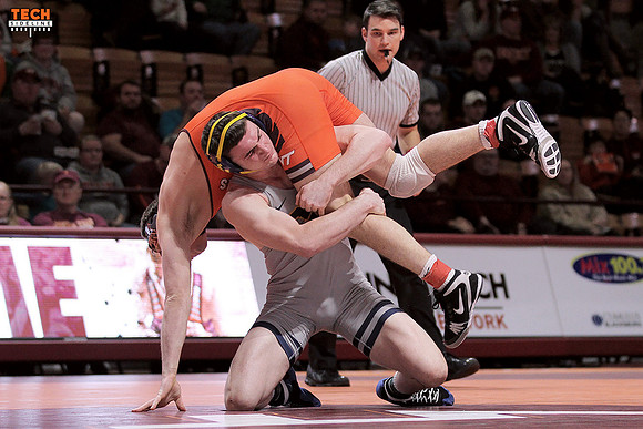 2016.01.29. Wrestling. WVU at VT