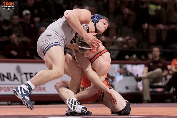 2016.01.29. Wrestling. WVU at VT