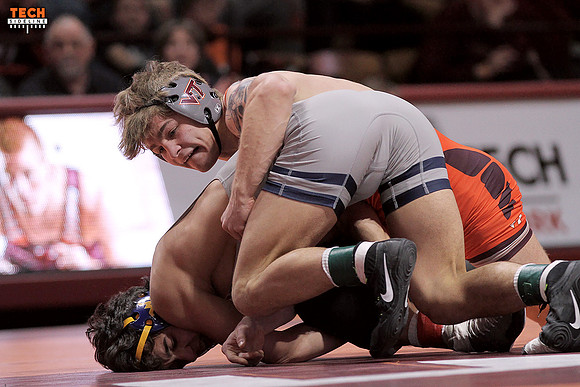 2016.01.29. Wrestling. WVU at VT