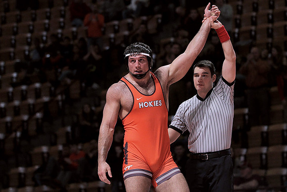 2016.01.29. Wrestling. WVU at VT