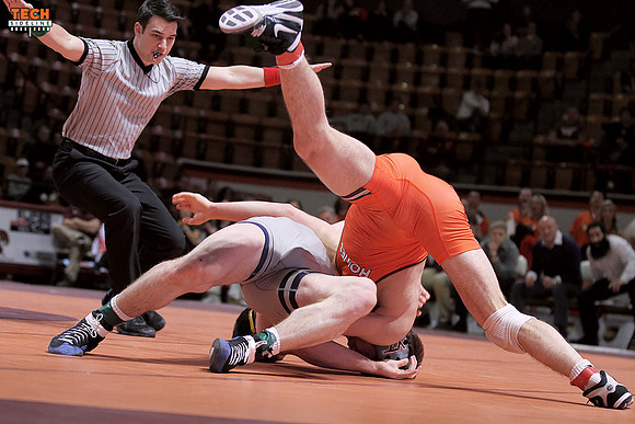 2016.01.29. Wrestling. WVU at VT