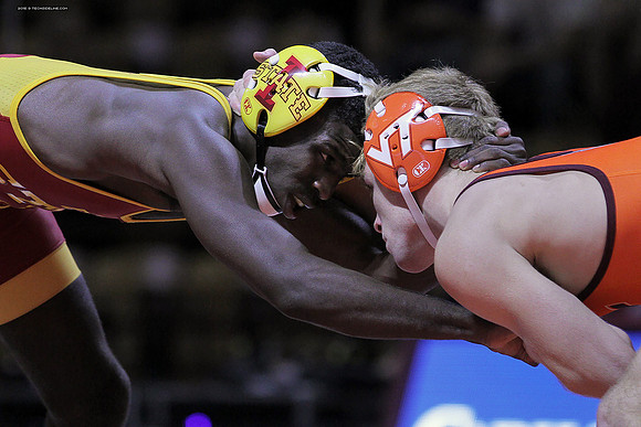 2015.11.07. Wrestling. ISU at VT