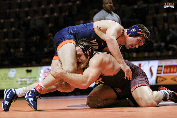 2017.01.22. Wrestling. UVA at VT