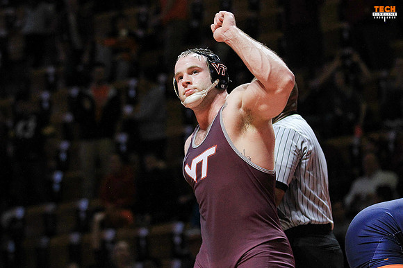 2017.01.22. Wrestling. UVA at VT