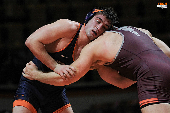 2017.01.22. Wrestling. UVA at VT