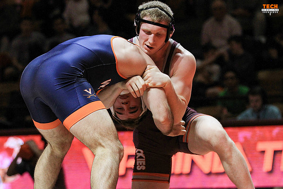 2017.01.22. Wrestling. UVA at VT