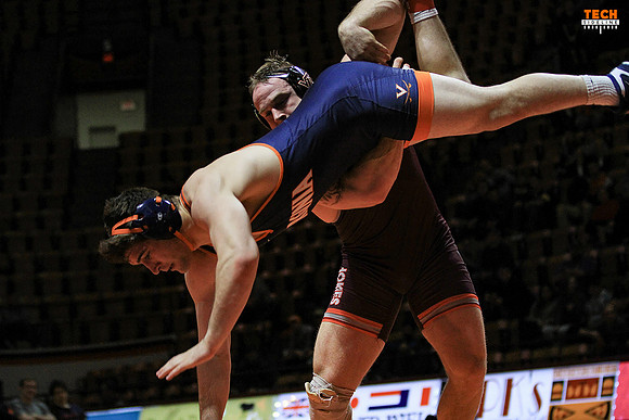 2017.01.22. Wrestling. UVA at VT