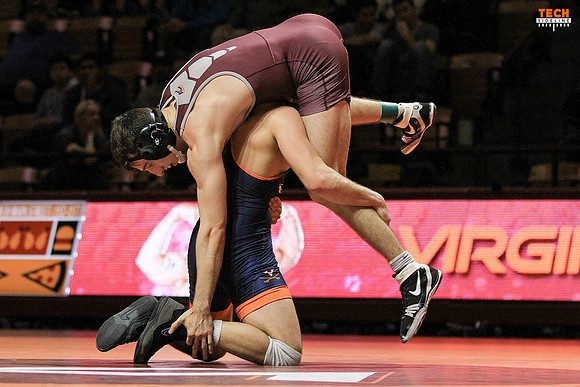 2017.01.22. Wrestling. UVA at VT