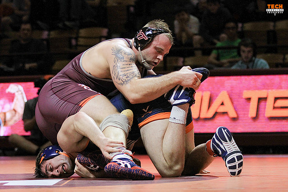 2017.01.22. Wrestling. UVA at VT