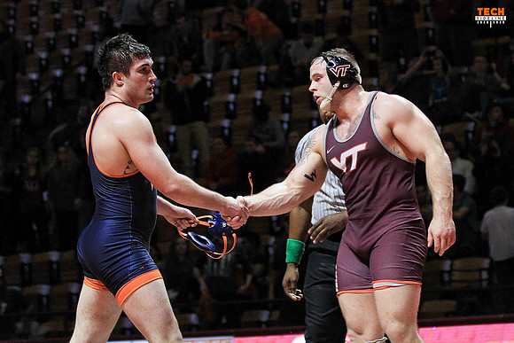 2017.01.22. Wrestling. UVA at VT