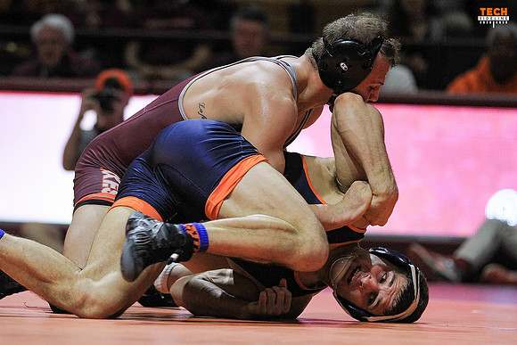 2017.01.22. Wrestling. UVA at VT
