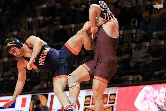 2017.01.22. Wrestling. UVA at VT