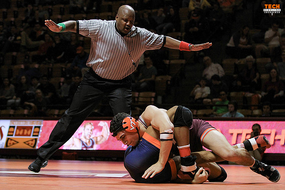 2017.01.22. Wrestling. UVA at VT