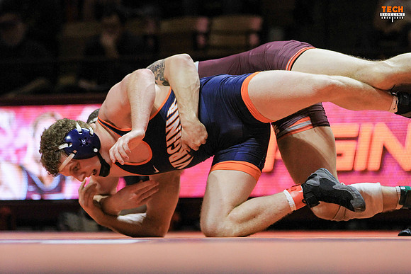 2017.01.22. Wrestling. UVA at VT