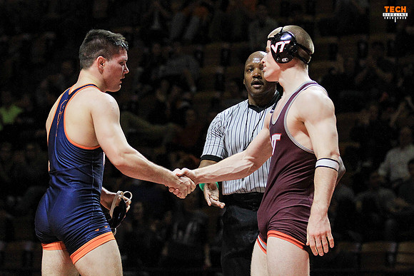 2017.01.22. Wrestling. UVA at VT