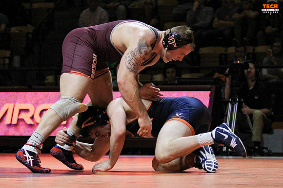 2017.01.22. Wrestling. UVA at VT