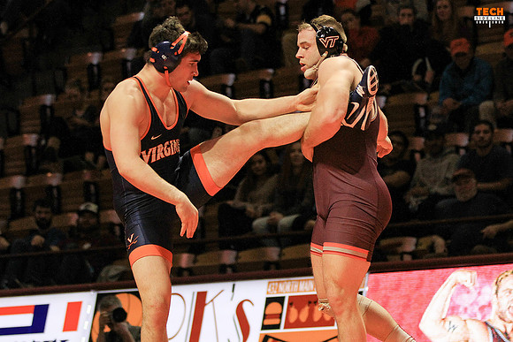 2017.01.22. Wrestling. UVA at VT