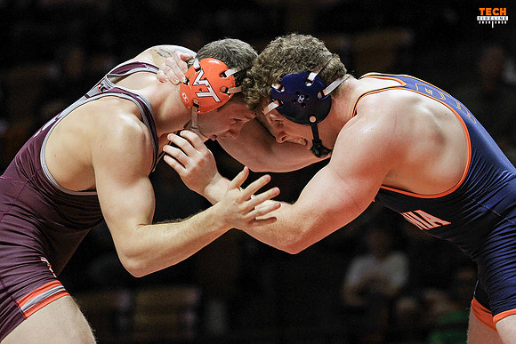 2017.01.22. Wrestling. UVA at VT
