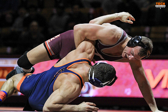 2017.01.22. Wrestling. UVA at VT