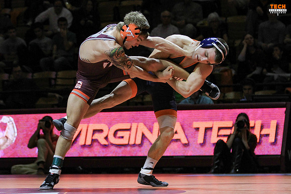 2017.01.22. Wrestling. UVA at VT