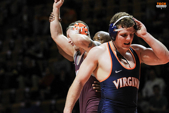 2017.01.22. Wrestling. UVA at VT