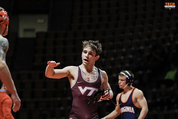 2017.01.22. Wrestling. UVA at VT