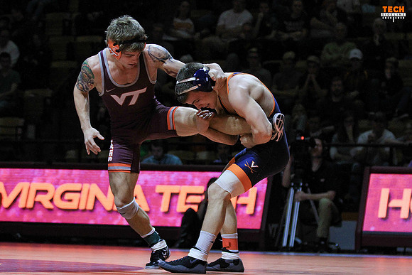 2017.01.22. Wrestling. UVA at VT