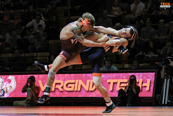 2017.01.22. Wrestling. UVA at VT