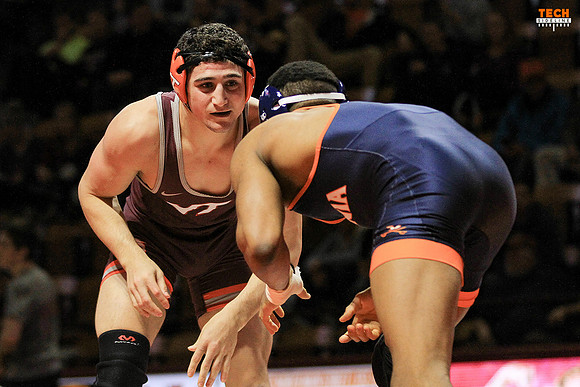 2017.01.22. Wrestling. UVA at VT
