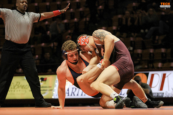 2017.01.22. Wrestling. UVA at VT