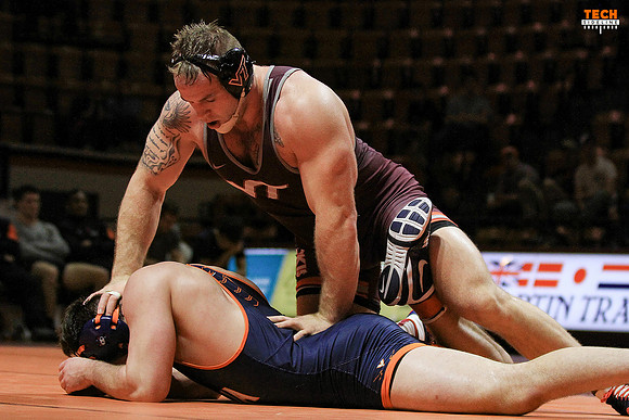 2017.01.22. Wrestling. UVA at VT