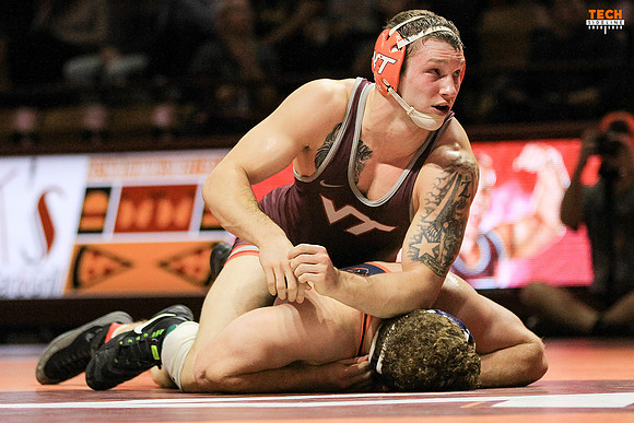 2017.01.22. Wrestling. UVA at VT