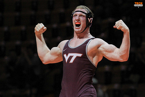 2017.01.22. Wrestling. UVA at VT