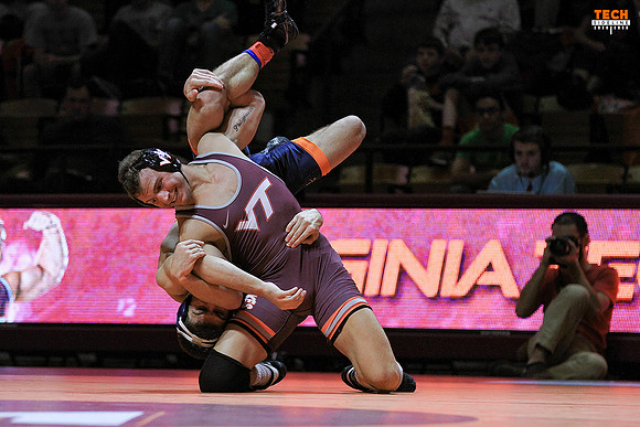 2017.01.22. Wrestling. UVA at VT