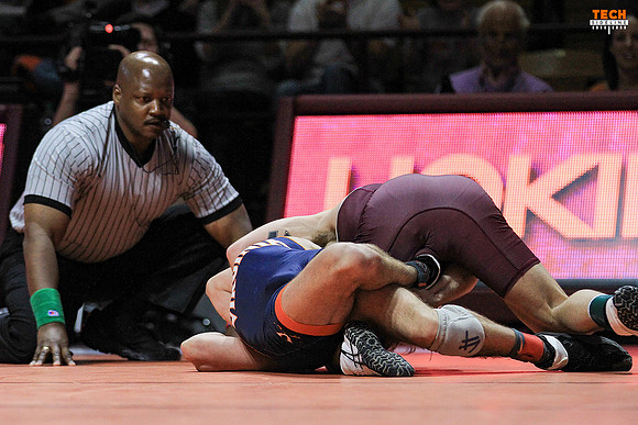 2017.01.22. Wrestling. UVA at VT