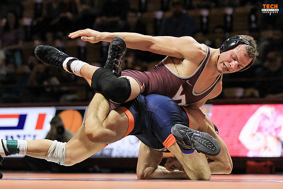 2017.01.22. Wrestling. UVA at VT