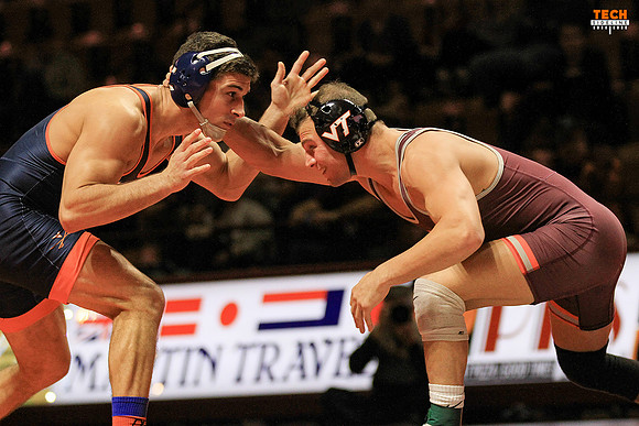 2017.01.22. Wrestling. UVA at VT
