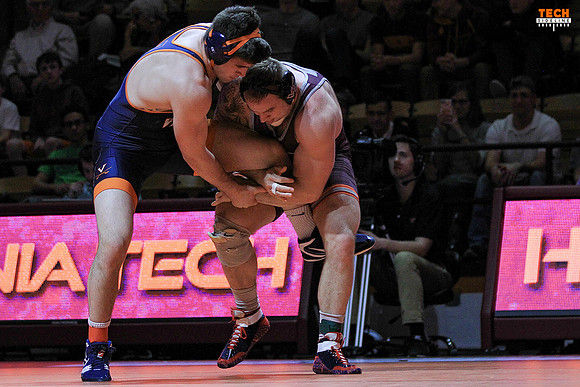 2017.01.22. Wrestling. UVA at VT