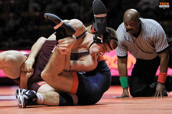 2017.01.22. Wrestling. UVA at VT